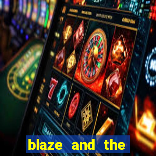 blaze and the monster machines logo font